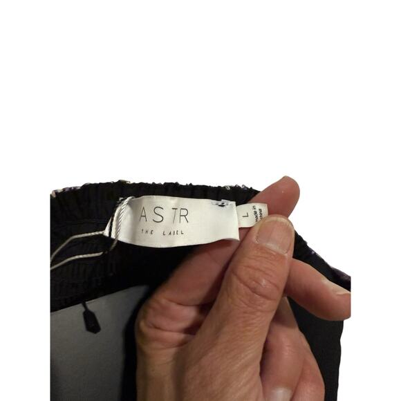 NWT Astr the Label Milkmaid Tie-Strap Floral Midi Dress - Picture 7 of 8